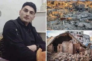 مردی که در تشییع جنازه خود زنده شد + عکس