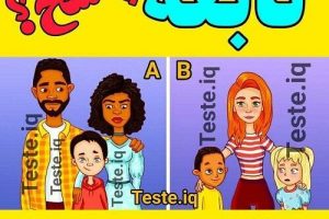 تست هوش و معما | یکی از این خانواده ها رباته | زیر ده ثانیه تشخیص بدی نابغه ای