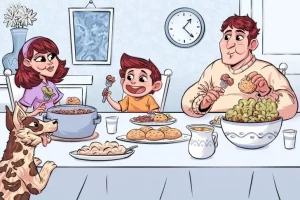 تست هوش و معما | دو صورت پنهان شده در تصویر را بیابید + جواب