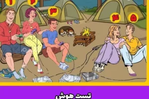 تست هوش | با دلیل بگو کدوم از افراد زوج خوشبخت کمپ هستن؟ + جواب