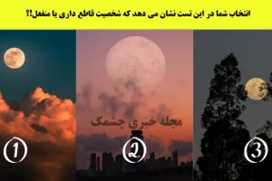 تست شخصیت شناسی | یکی از منظره هارو انتخاب کن تا بگم آدم سست عنصر یا قاطعی هستی