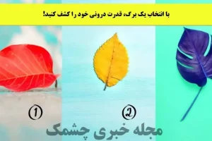 تست شخصیت شناسی | یکی از برگ هارو انتخاب کن تا نقطه قوت از نظر دیگران رو بگم