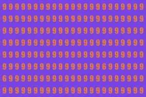 تست هوش | چند عدد 6 بین اعداد 9 پنهان شده اند؟ + جواب تست سخت