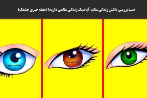 تست شخصیت شناسی| یکی از چشم هارو انتخاب کن بگم تا چه حد زندگی سالمی داری