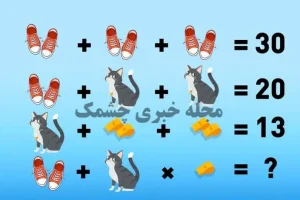 تست هوش | نوابغ ریاضی سریع این معمارو جواب بدین + جواب