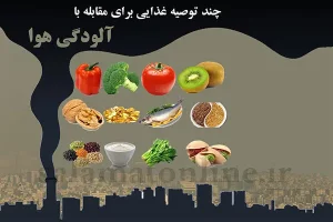 غذاهایی که در روزهای آلوده هوا برای بدن سپر مدافع هستند