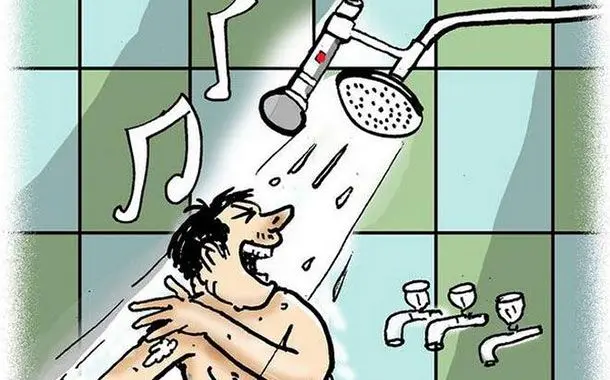 میخوای لاغر شی تو حموم آواز بخون | فواید باورنکردنی آواز خوندن زیر دوش حموم