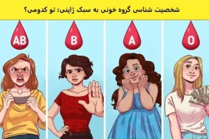 این تست شخصیت شناسی ژاپنی و از دست نده | گروه خونیت مهمترین راز اخلاقیتو برملا میکنه