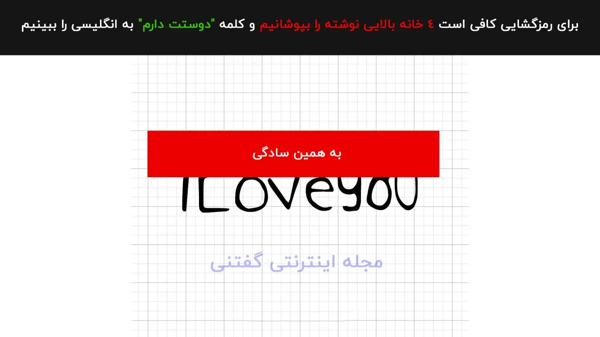 تست عشق
