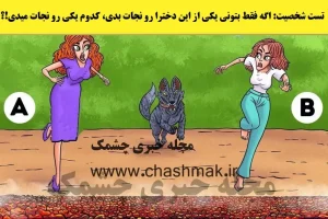 تست شخصیت شناسی | اگر بتونی یکی از این دخترارو نجات بدی کدومو نجات میدی؟ | انتخابت شخصیت مرموزتو لو میده