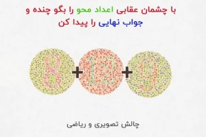 تست بینایی | اگه میخوای از سلامت چشمات مطمئن شی بگو چه عددی میبینی