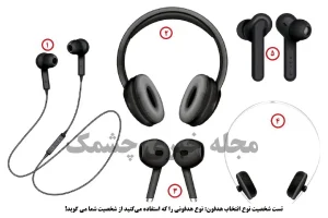 تست شخصیت شناسی | یک هدفون انتخاب کن تا بگم تو ذهنت چیا میگذره و چی اذیتت میکنه