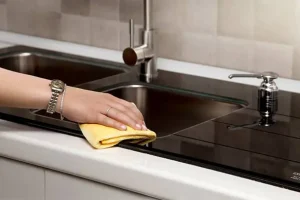 برق انداختن سینک ظرفشویی بدون بشور بساب و تو سیم ثانیه با این روش