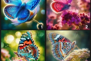 تست شخصیت شناسی | با انتخاب یک پروانه خوشبختی را به آغوش بکشید