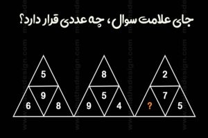 تست هوش | فقط درصد کمی تونستن عددمناسب جای خالی رو پیدا کنند | 1 دقیقه وقت داری