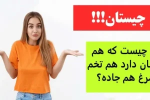 چیستان روز | آن چیست که هم انسان دارد هم تخم مرغ هم جاده؟