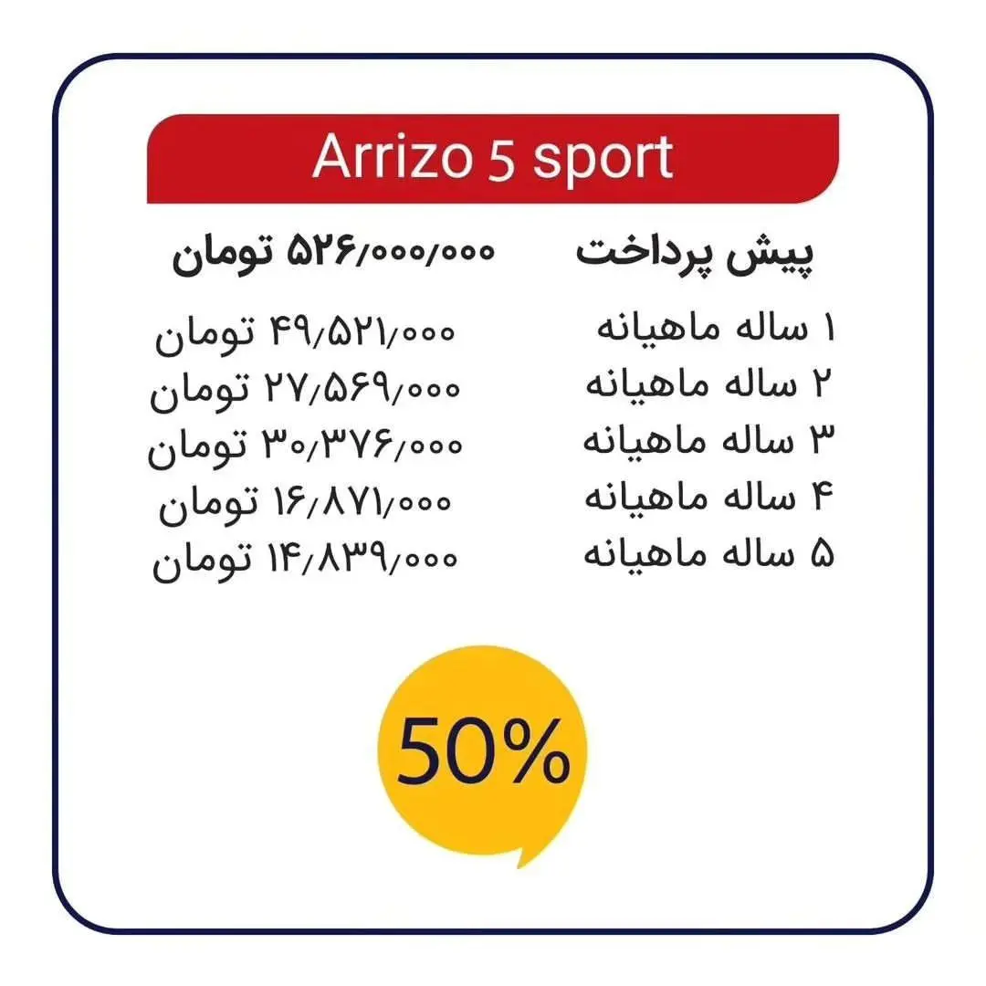 آریزو5 اسپورت