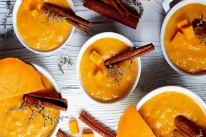 طرز تهیه فرنی کدو حلوایی مجلسی