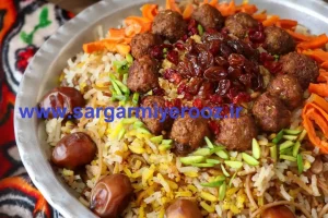 طرز تهیه رشته پلو، نمادی از طول عمر و خوش شانسی در شب عید نوروز