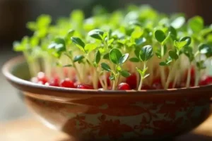 آموزش کاشت سبزه انار برای عید نوروز