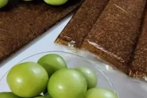 طرز تهیه لواشک گوجه سبز خونگی / تهیه لواشک گوچه سبز در نیم ساعت