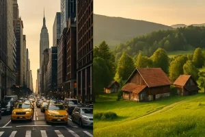 تست شخصیت شناسی : زندگی در شهر یا روستا؟