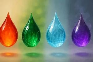 تست شخصیت شناسی : یک قطره رنگ را انتخاب کنید تا ویژگی شخصیتی شما را آشکار کنیم!