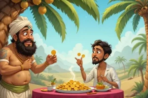 یک نذر، یک دروغ و چهل گرسنه! / حکایت جذاب مرد خسیس و نذر فراموش شده