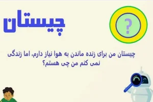 چیستان روز | من برای زنده ماندن به هوا نیاز دارم، اما زندگی نمی کنم من چی هستم؟
