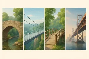تست شخصیت شناسی : یک پل را انتخاب کنید تا بفهمید چه روحیه ای دارید!