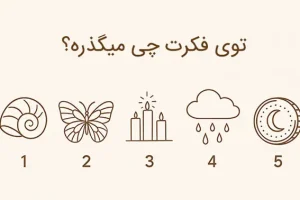 بازی ذهنی : یک نماد را انتخاب کنید تا بفهمی تو فکرت چی میگذره!