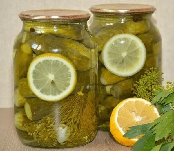 طرز تهیه خیار شور ترکی با خردل و لیمو