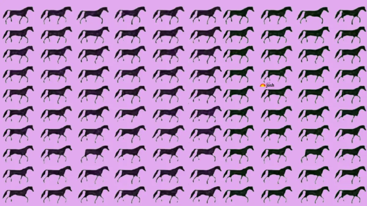 بازی فکری : 99٪ افراد در حل این معمای ضریب هوشی شکست خوردند!چند اسب سه پا می بینید؟