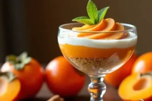 طرز تهیه انواع دسر خرمالو خوشمزه کمتر از نیم ساعت