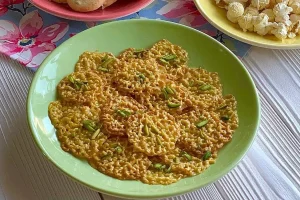 طرز تهیه سوهان توری خوشمزه و مجلسی به روش بازاری در 15 دقیقه