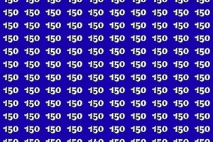 بازی فکری : فقط کسانی که چشمان عقابی دارند می‌ توانند عدد 140 را پیدا کنند!