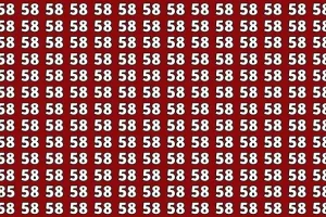 بازی فکری: اگه عدد 85 و تو 7 ثانیه پیدا کنی چشمان تیزبینی داری!