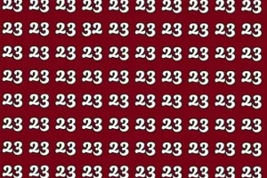 بازی فکری : فقط 1% مردم میتونن تو 5 ثانیه عدد 32 رو پیدا کنند!