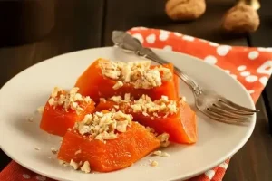 طرز تهیه کدو حلوایی کاراملی؛ دسر خوشمزه پاییزی