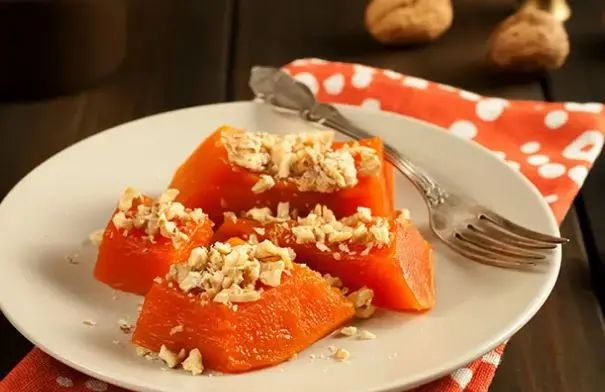 طرز تهیه کدو حلوایی کاراملی؛ دسر خوشمزه پاییزی