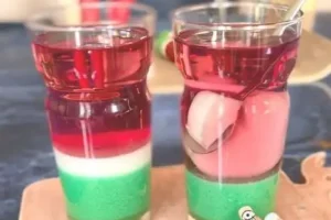 طرز تهیه نوشیدنی سه رنگ مخصوص شب یلدا
