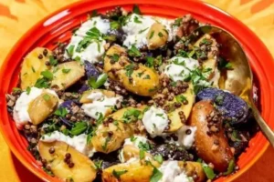 طرز تهیه سالاد سیبزمینی اتریشی
