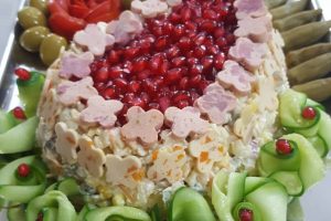 طرز تهیه سالاد ماکارونی مجلسی مخصوص شب یلدا !