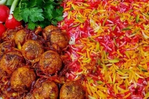 طرز تهیه لبو پلو ؛خوشمزه و خوشرنگ پاییزی