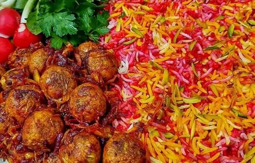 طرز تهیه لبو پلو ؛خوشمزه و خوشرنگ پاییزی