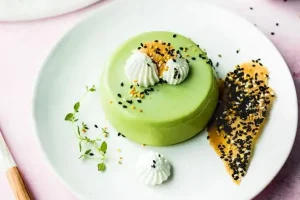 طرز تهیه پاناکوتای چای سبز؛ دسر ژاپنی و مجلسی
