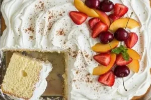 طرز تهیه کیک سه شیر مکزیکی: بهترین کیک آمریکایی لاتین