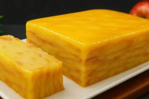 طرز تهیه کیک سیب لایه‌ای ؛ دسر فرانسوی کم کالری و مجلسی