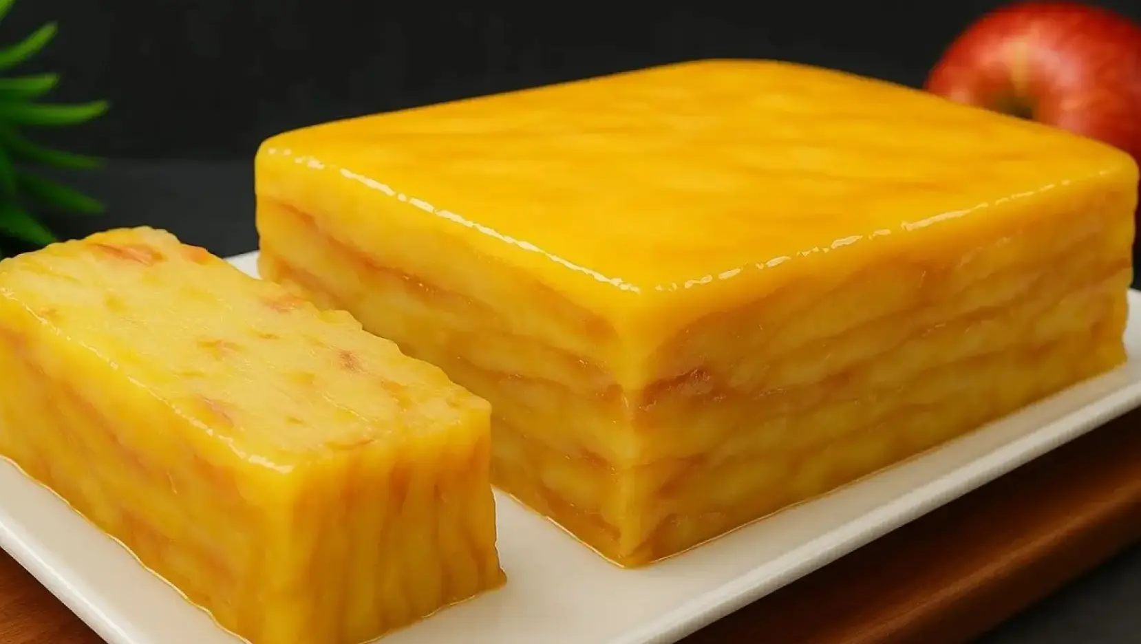 طرز تهیه کیک سیب لایهای ؛ دسر فرانسوی کم کالری و مجلسی