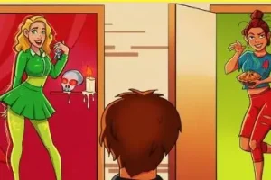 بازی فکری: فقط یه نابغه تمام عیار متوجه می شه کدوم خانم جونش در خطره؟!